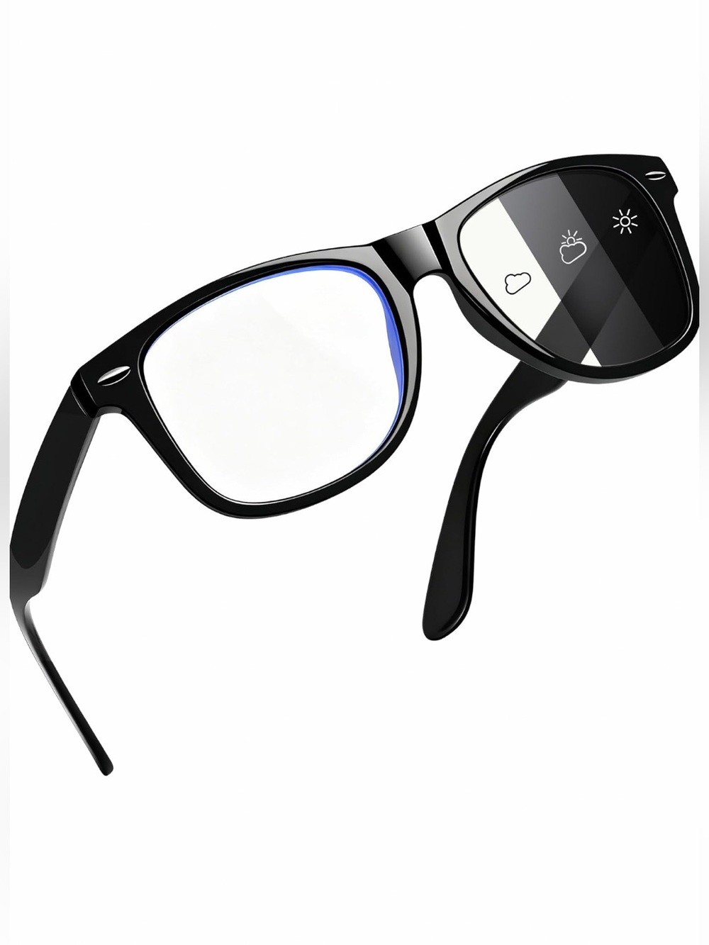 Amazon Black Sunglasses With Photochromic Lenses/ Transitioning lenses